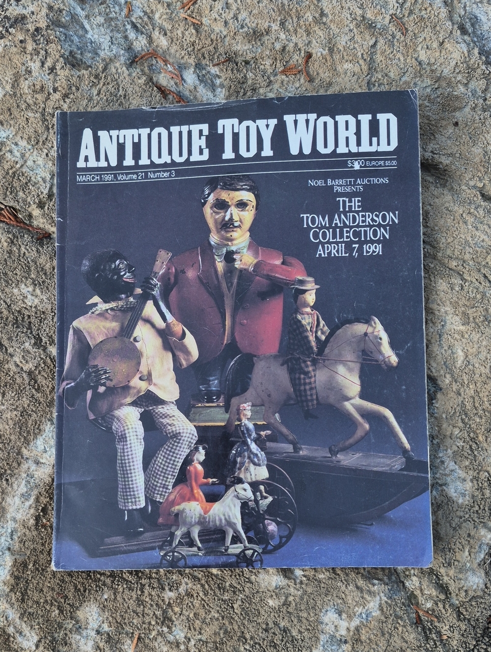 Vintage Antique Toy World Magazine, 1991